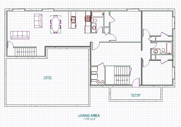 Basement Floor Plan