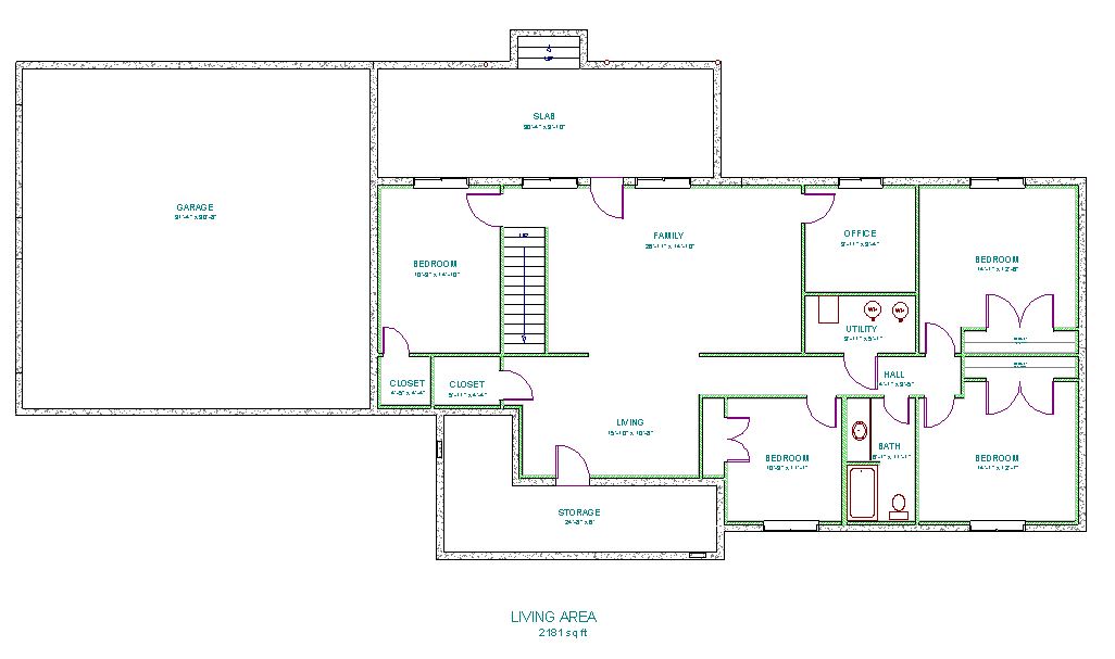 Basement Floor Plan